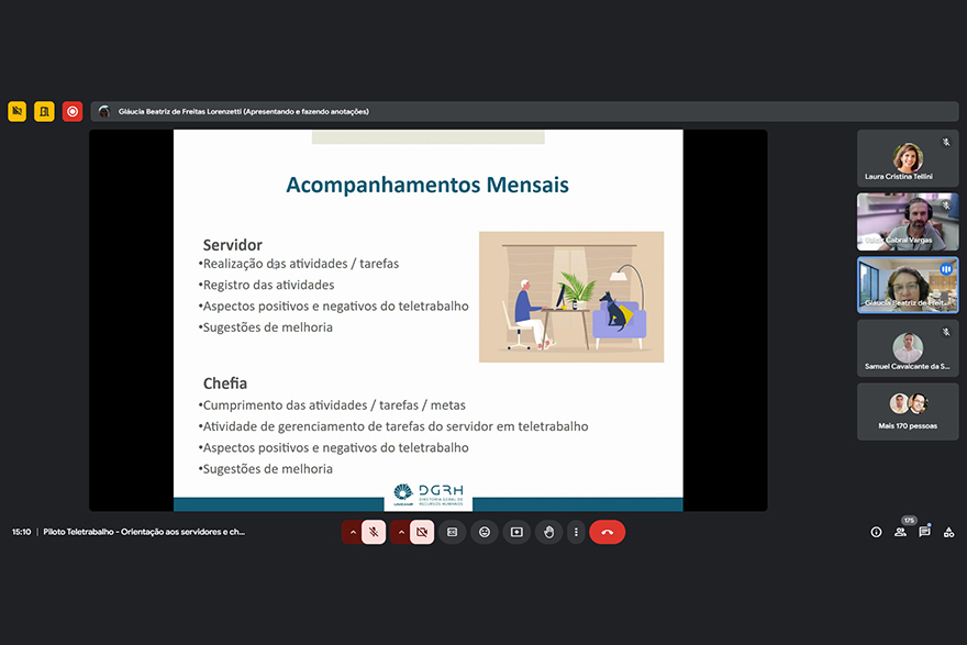 Detalhamento das ações de acompanhamento durante o projeto